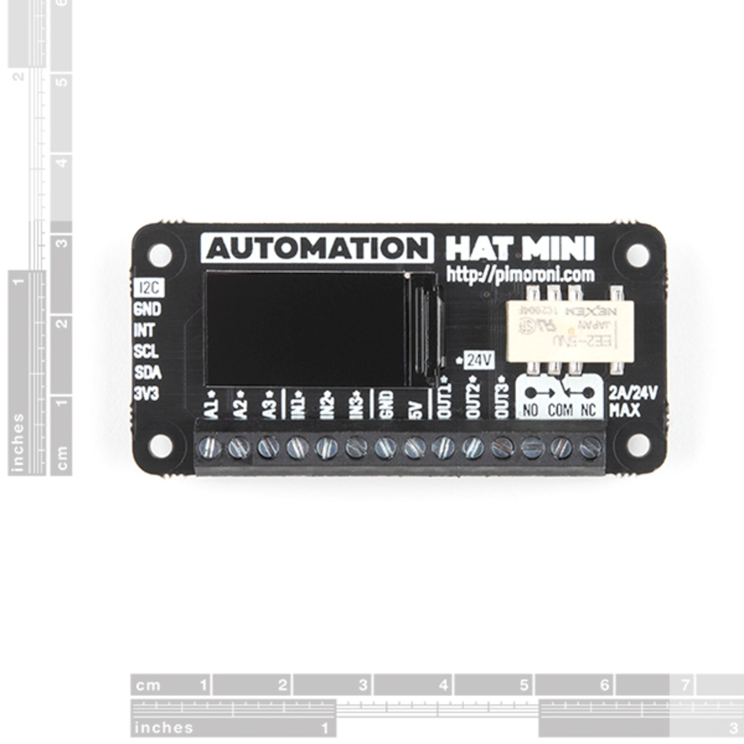 Pimoroni Mini Automation HAT for Diverse Home Automation Needs