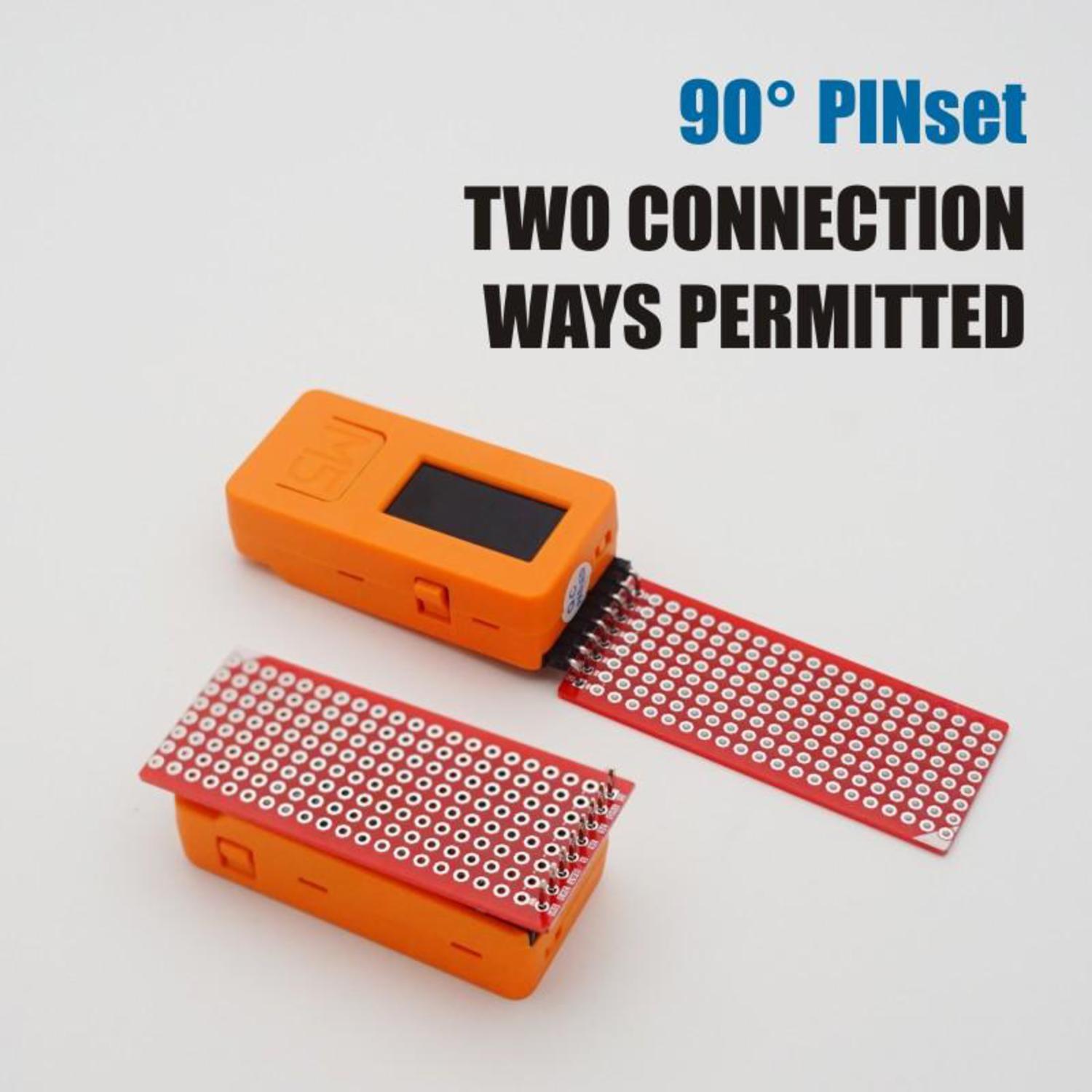 Enhanced M5StickC-Compatible Proto Plus Hat with Larger Board Area