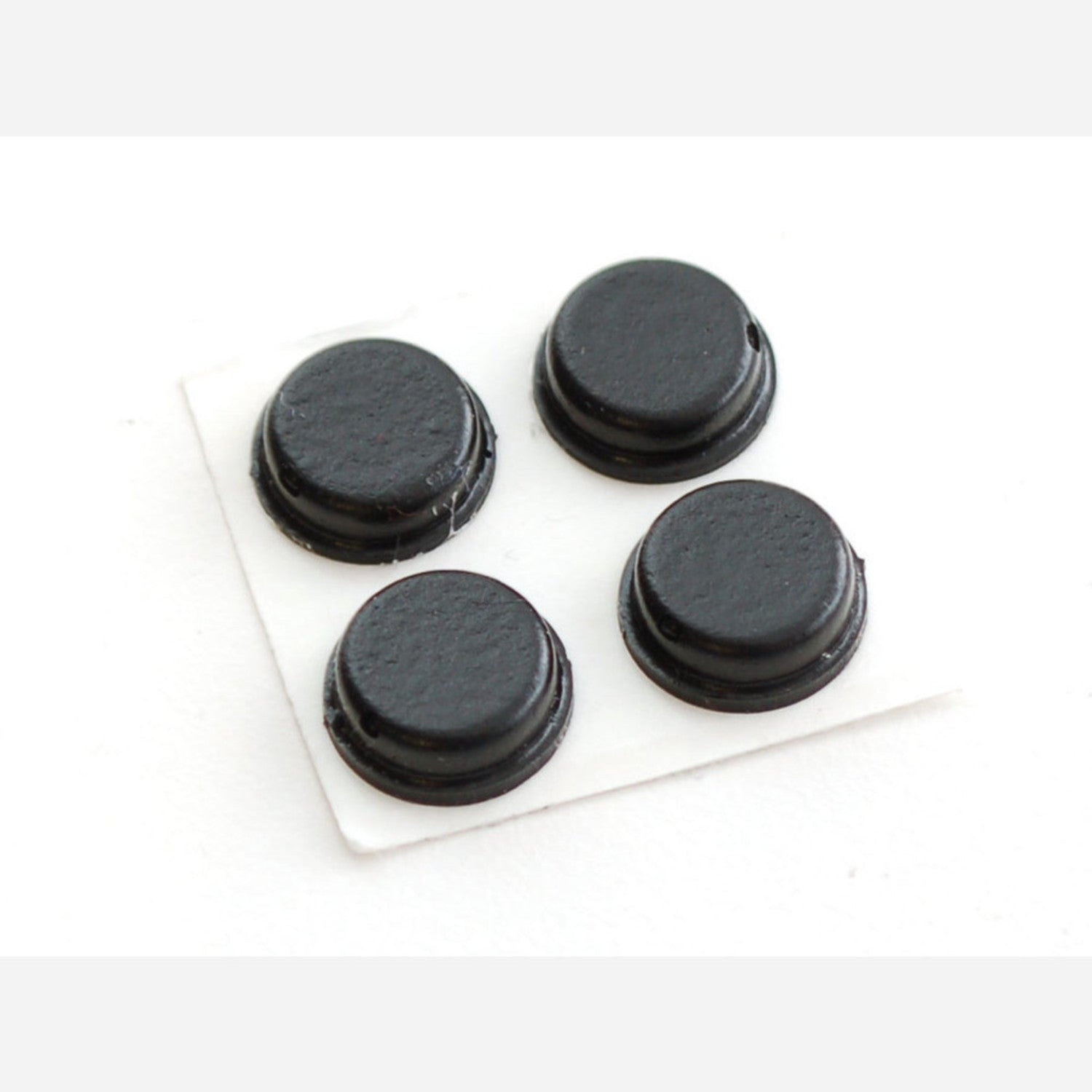 Small Rubber Bumper Feet for Electronics - Set of Four Pieces