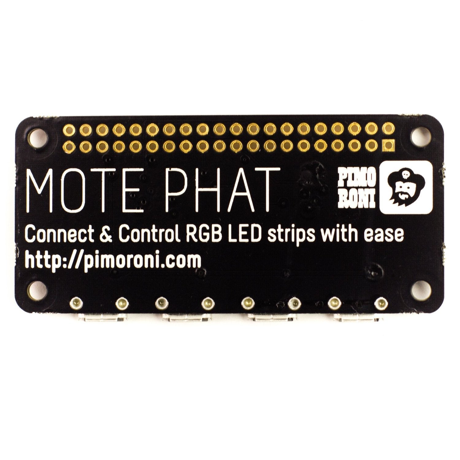 Compact Mote pHAT for Raspberry Pi Lighting Control