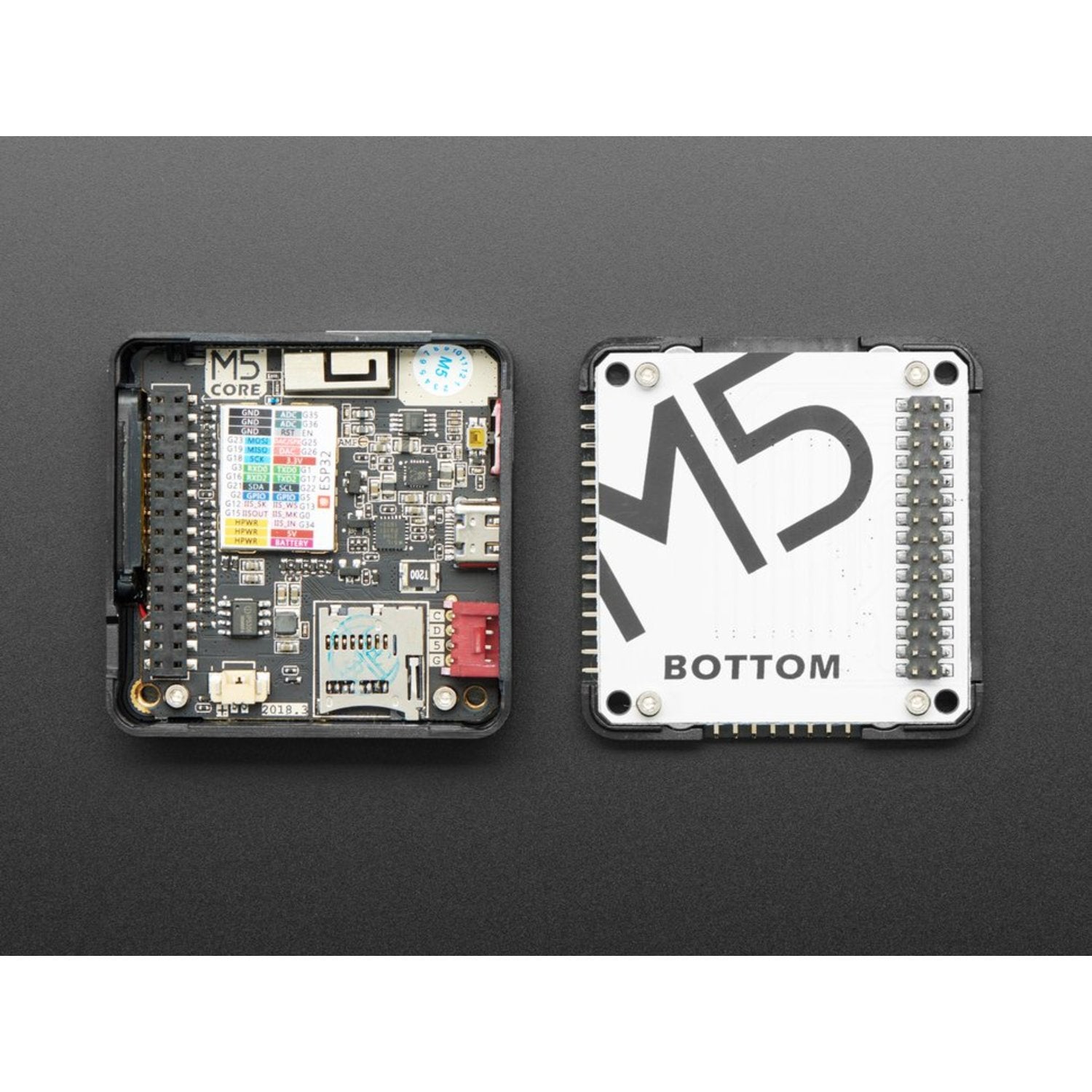 M5Stack Basic Core Internet of Things (IoT) Development Kit - ESP32 Development Board for Advanced Projects