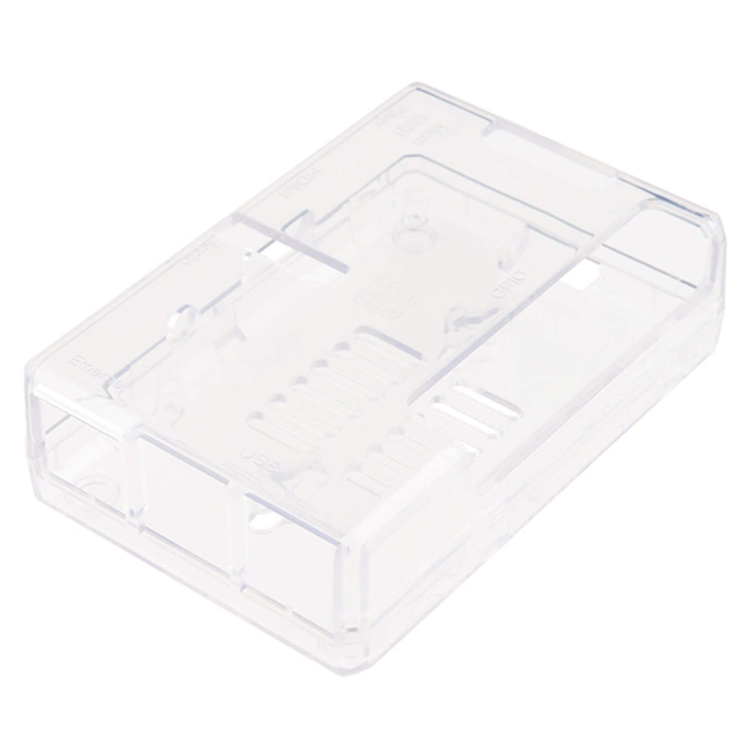 Transparent Plastic Enclosure - Pi Tin for Raspberry Pi Devices