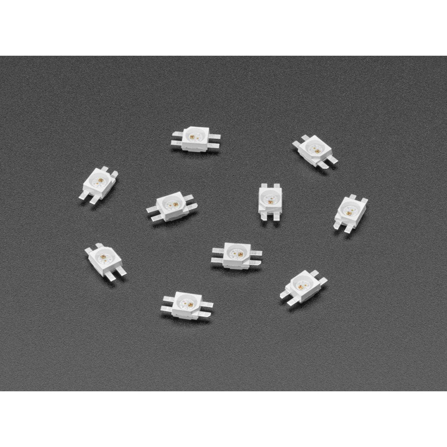 Pack of 10 SK6812-E NeoPixel Reverse Mount RGB Colored Light - Emitting Diodes