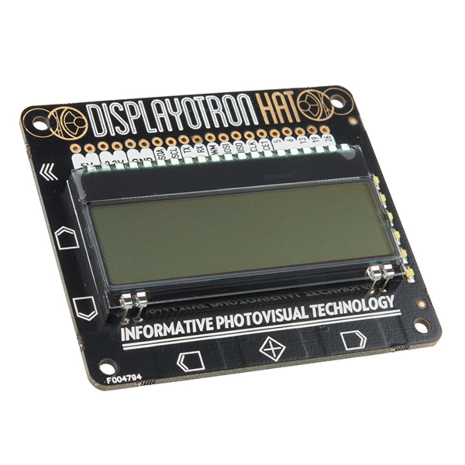 Pimoroni High - Performance Display - O - Tron HAT for Raspberry Pi