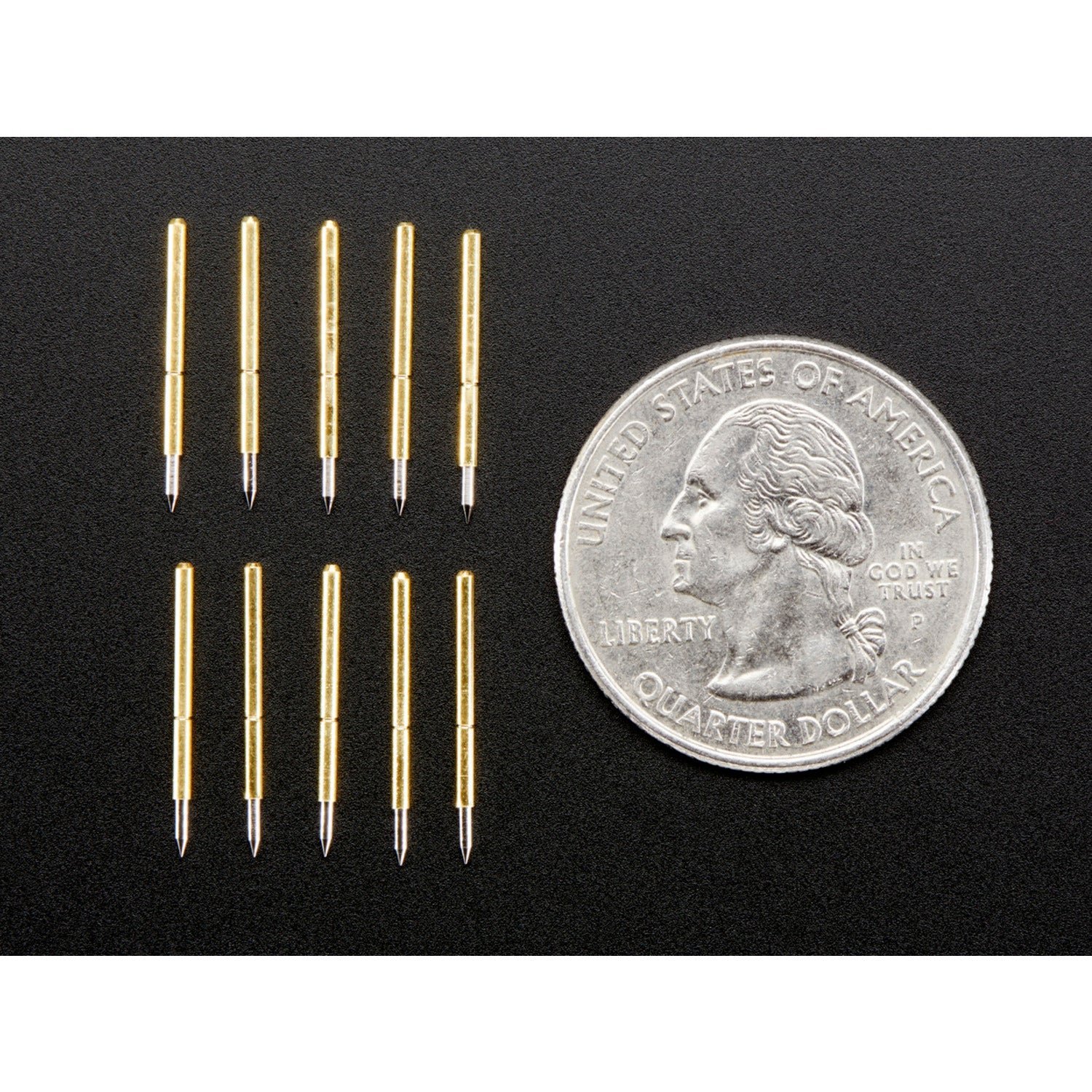 10-Pack Pogo Pins Needle Head [P75-B1] for Jigs and Testing
