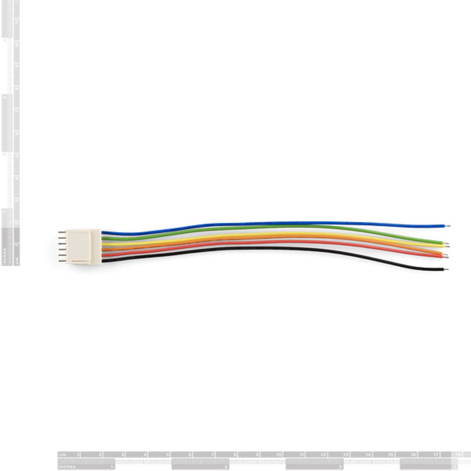 6-Wire Molex Jumper Assembly with 0.1' Spacing Connector