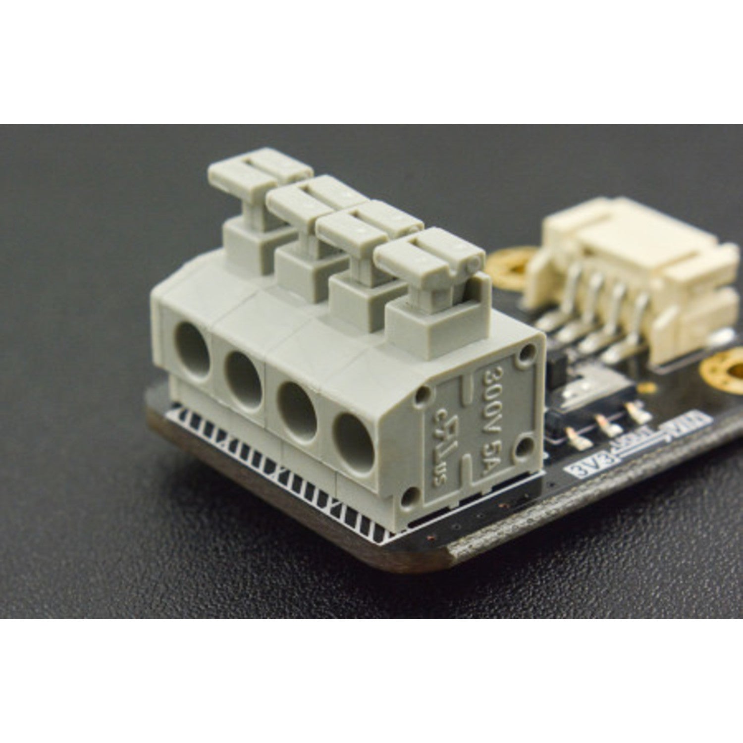 High - Compatibility Gravity 4 - Pin Sensor Adapter with 3.3V/5V Power Switch