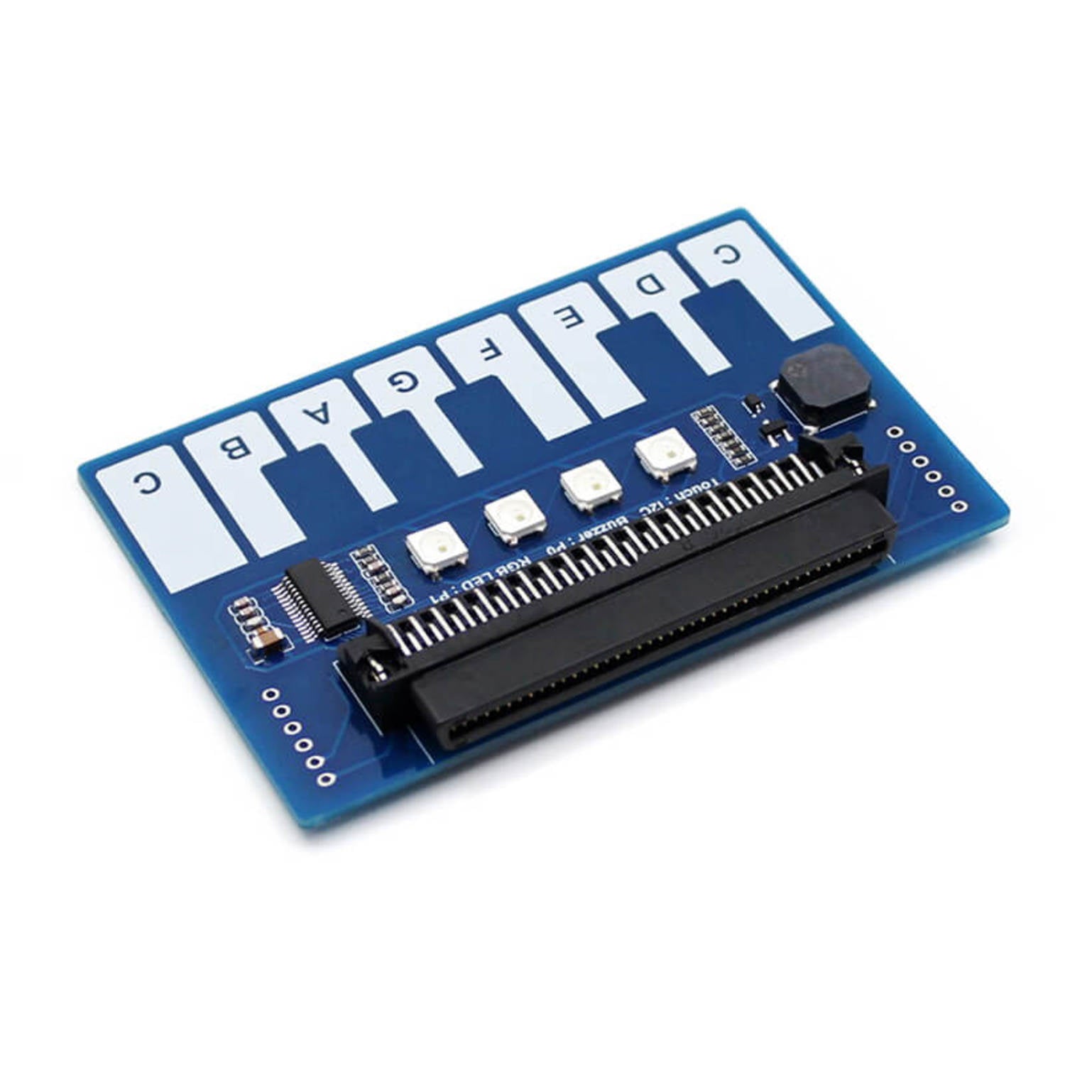 Compact I2C-Enabled Mini Piano Module for Micro: bit