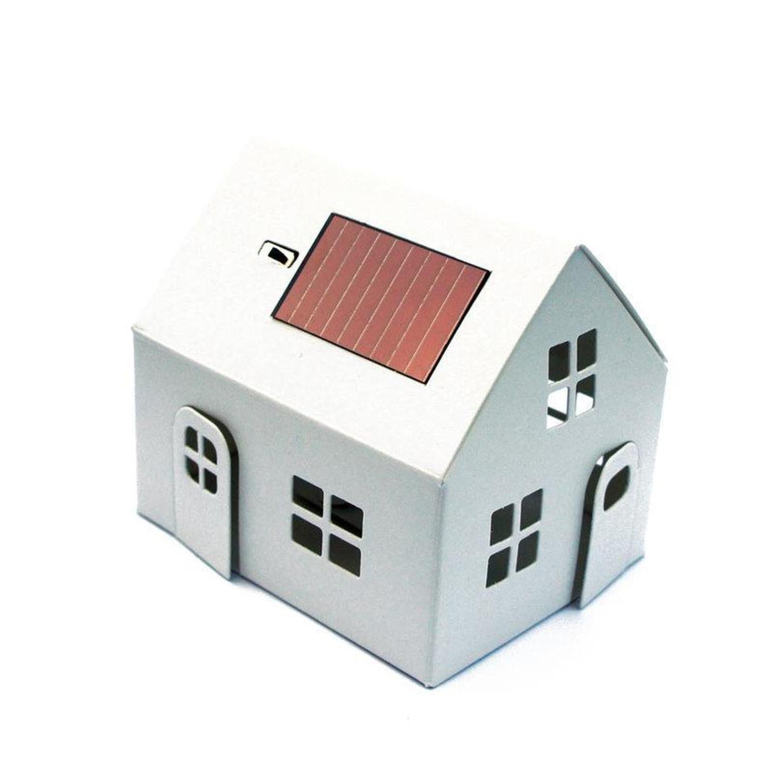 Casagami - Charming Gray Solar - Powered Night - Light for Kids