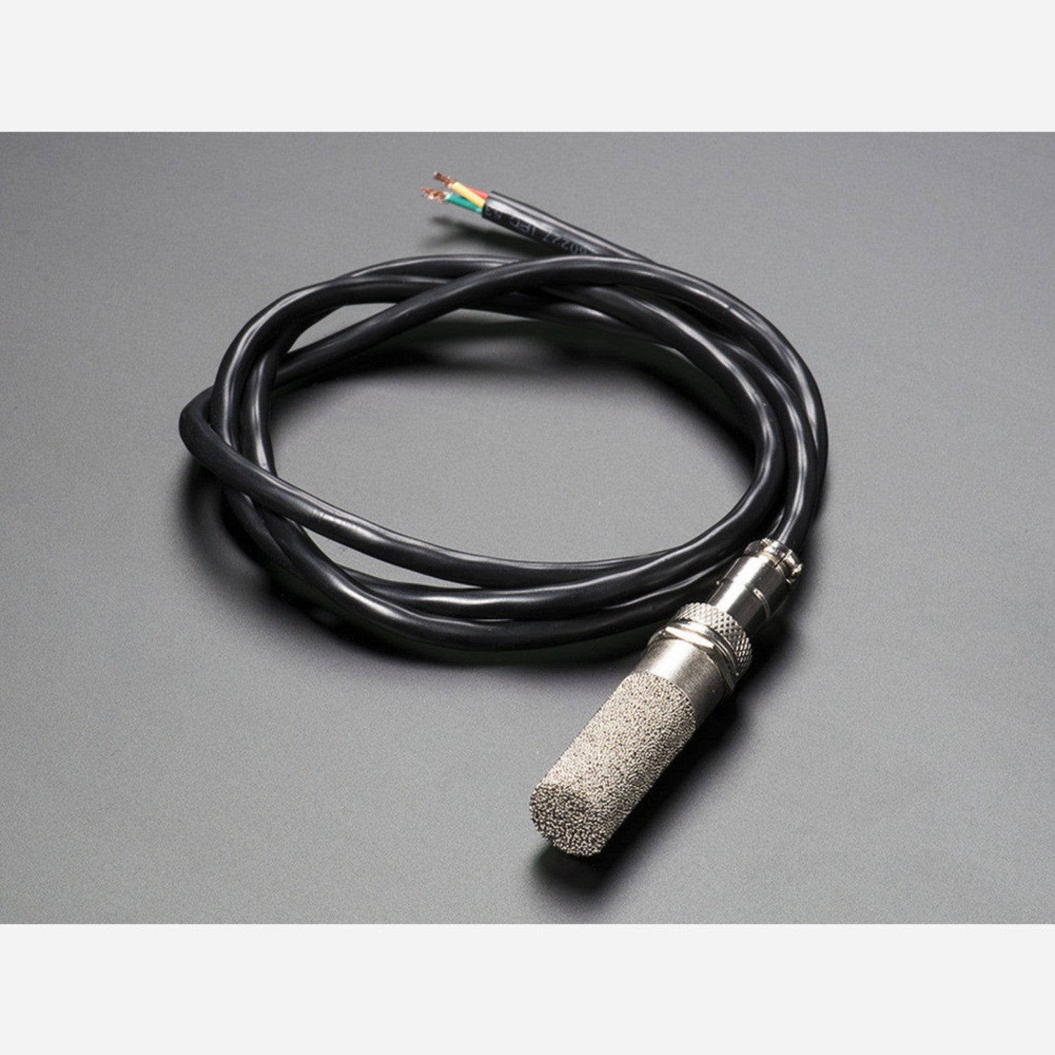 Weatherproof Mesh-Protected SHT10 Temperature and Humidity Sensor