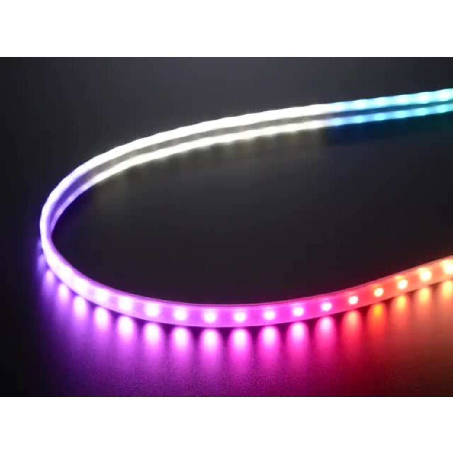 NeoPixel RGBW LEDs with Integrated Driver Chip - Warm White (Approximately 3000K) - White Casing - Pack of 10 - Smart Lighting Components