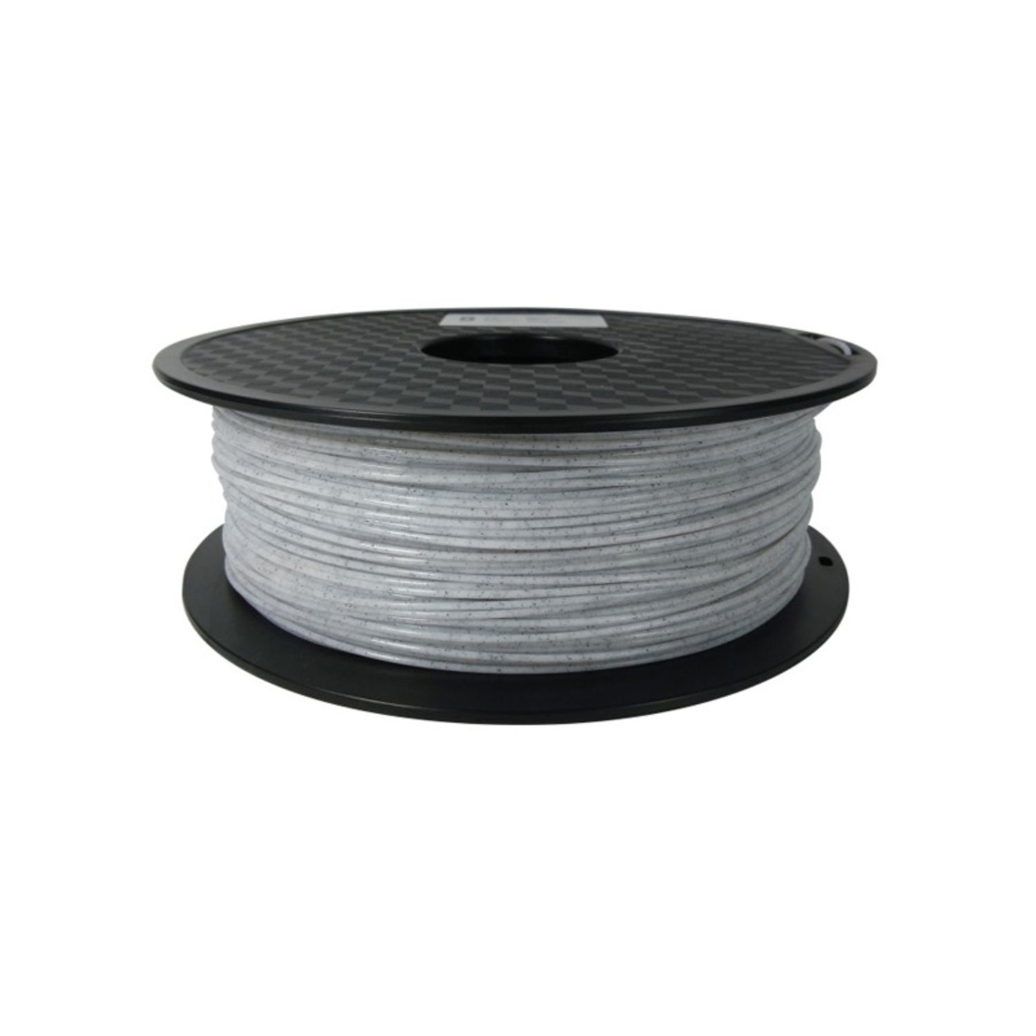 1.75mm, 1Kg Roll of Marble-Like White PLA Filament for 3D Printing