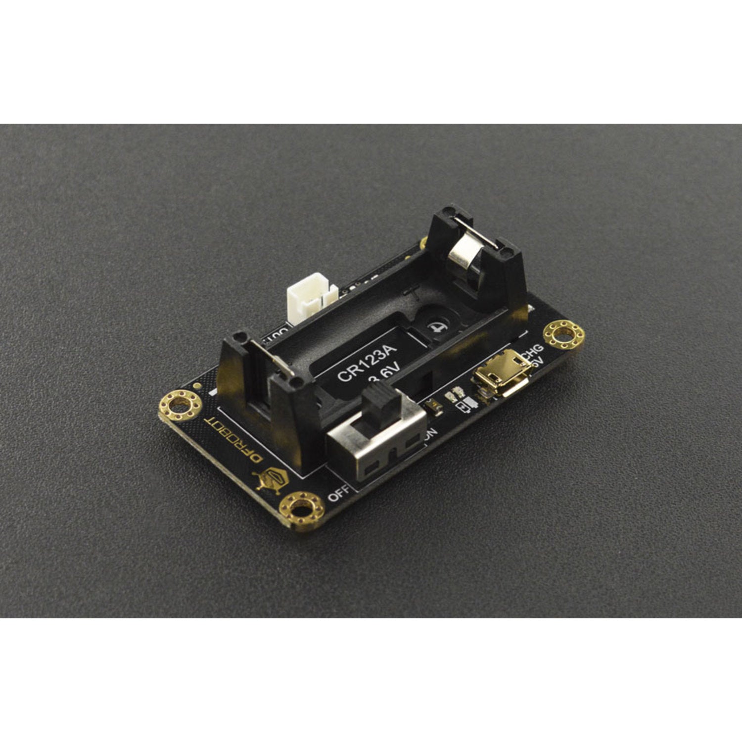 High - capacity CR123A Li - ion Battery Holder for micro:bit Maqueen Educational Robot
