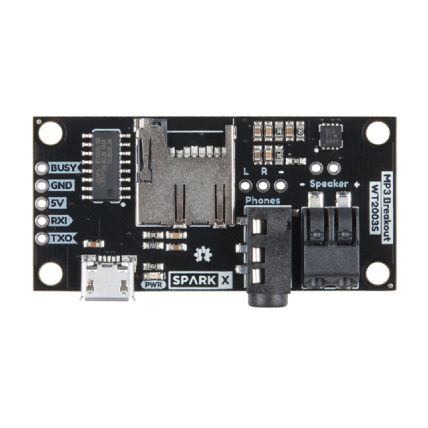 WT2003S MP3 Breakout Board for Effortless MP3 Playback