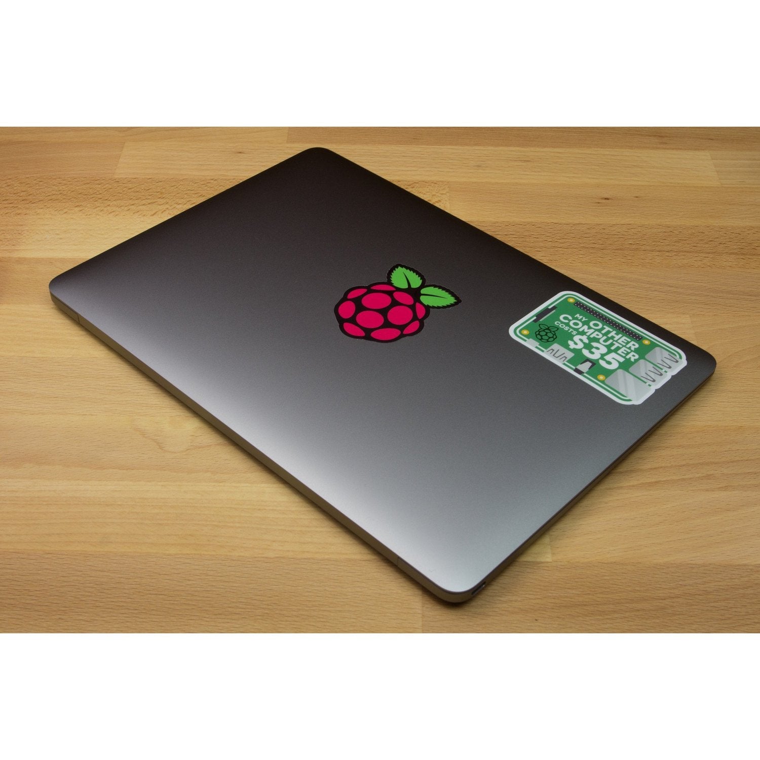 Eye - catching 76mm x 53mm Pi Pride Sticker for Various Surfaces