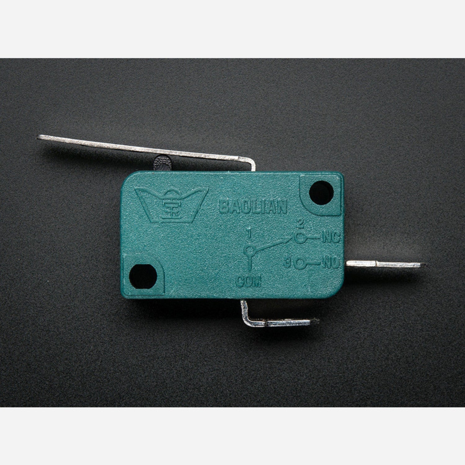 Flat Metal Lever 2 - Terminal Micro Switch for Arcade & Mini Robots