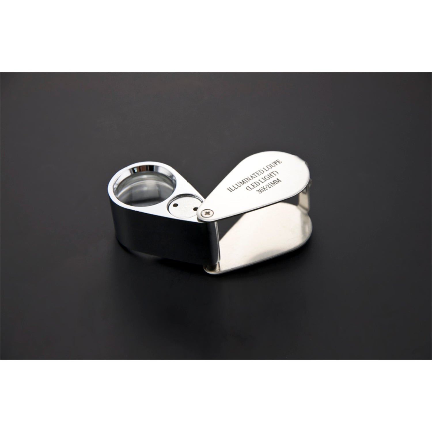 Portable 30X Mini Magnifier with LED Lights for Multiple Uses