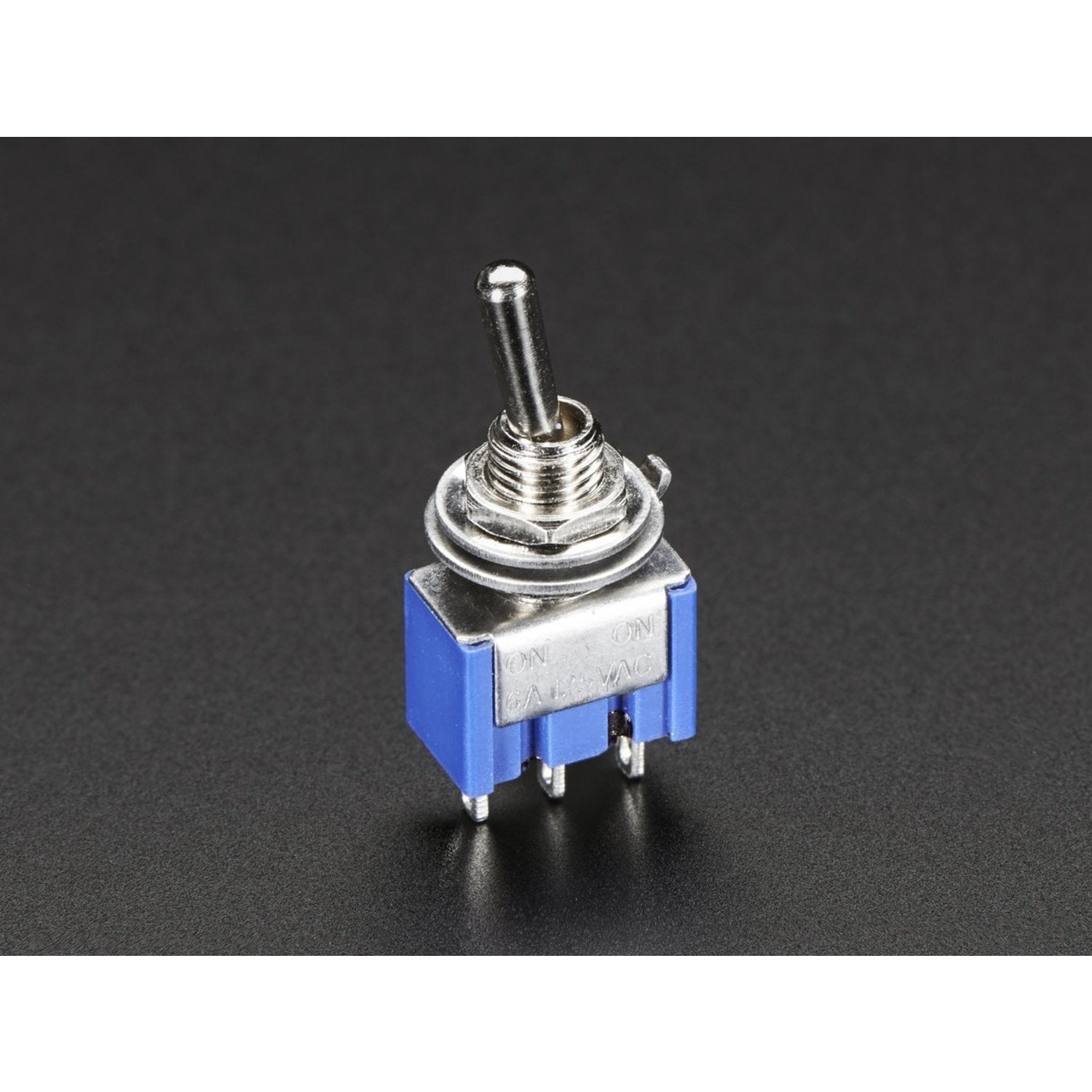 Small-sized Panel-mounted Single Pole Double Throw (SPDT) Toggle Switch for Various Projects