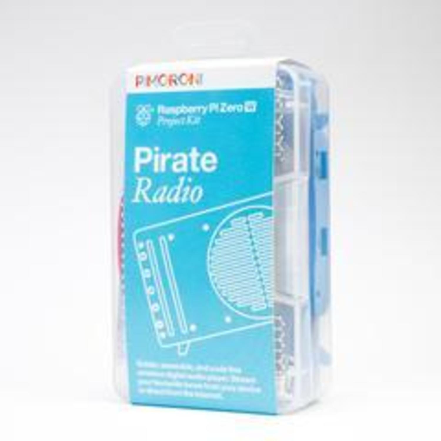 Pirate Radio - DIY Pi Zero W Internet Radio Project Kit