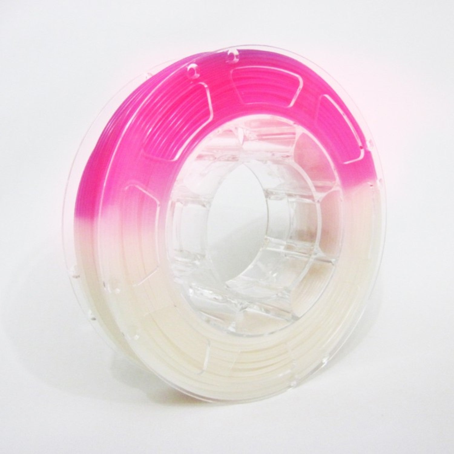1Kg Roll of 1.75mm PLA Filament with UV - White to Red Color Change