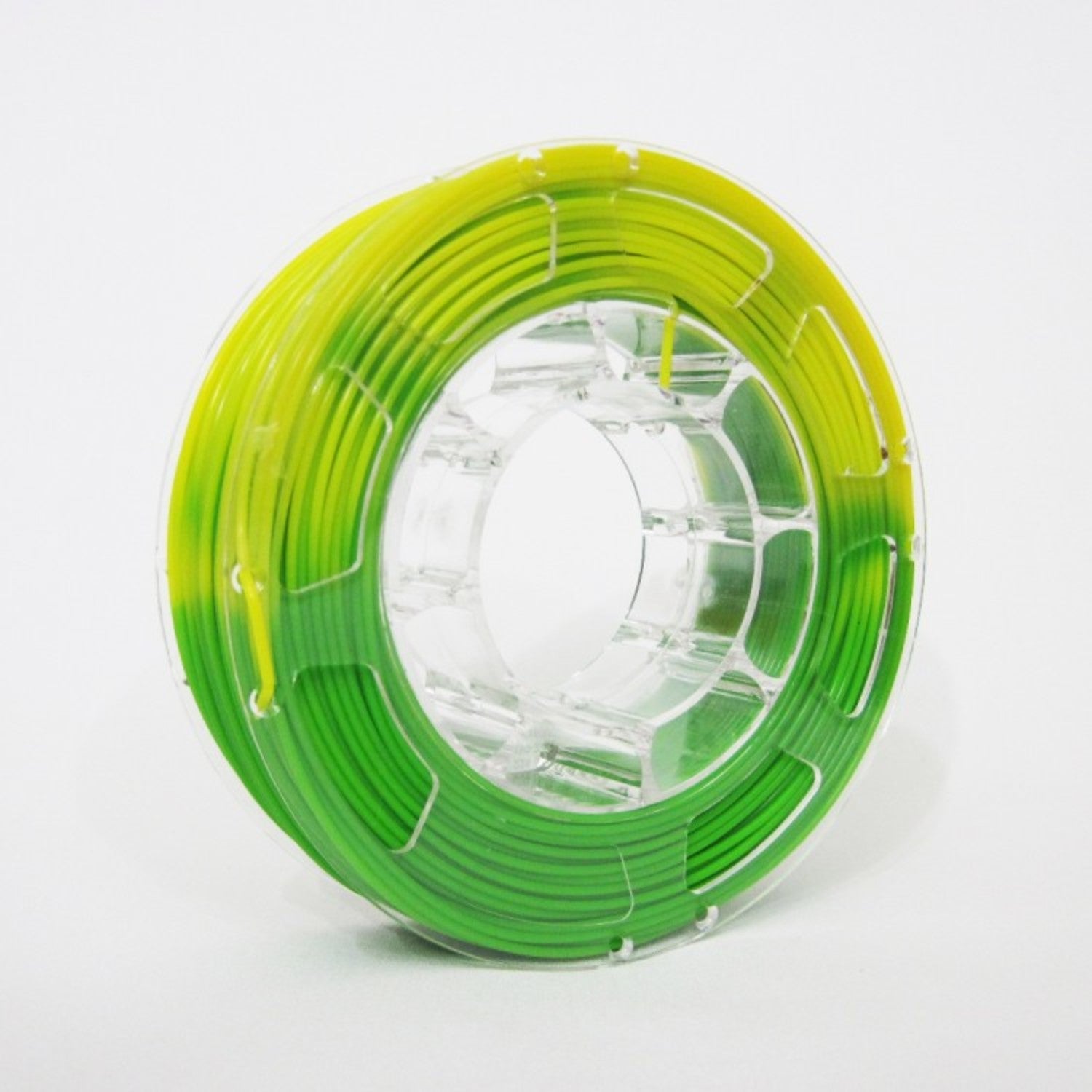 1.75mm, 1Kg Roll of Polylactic Acid (PLA) 3D Printing Filament with Temperature Change from Green to Yellow
