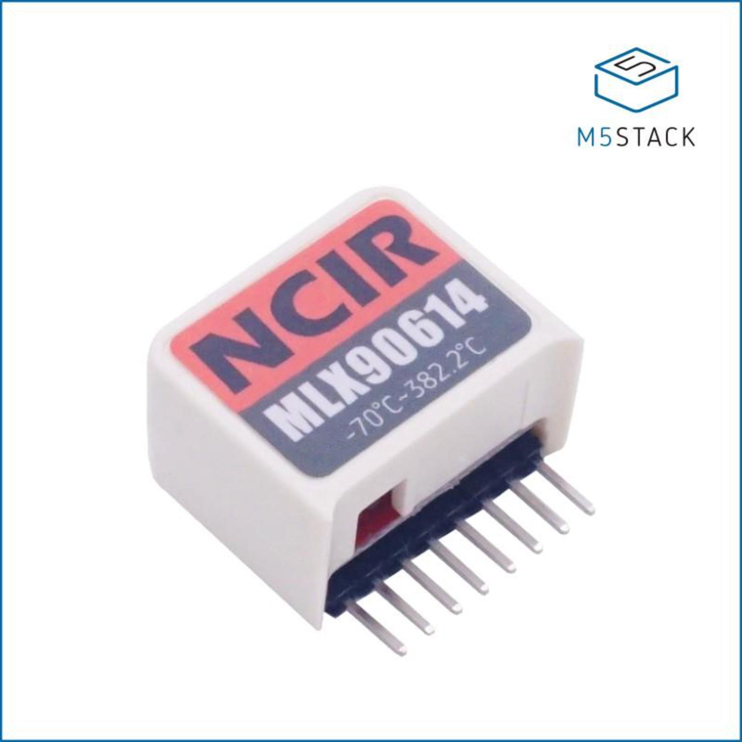 M5StickC Compatible Infrared Sensor Hat (MLX90614) for Temperature Measurement
