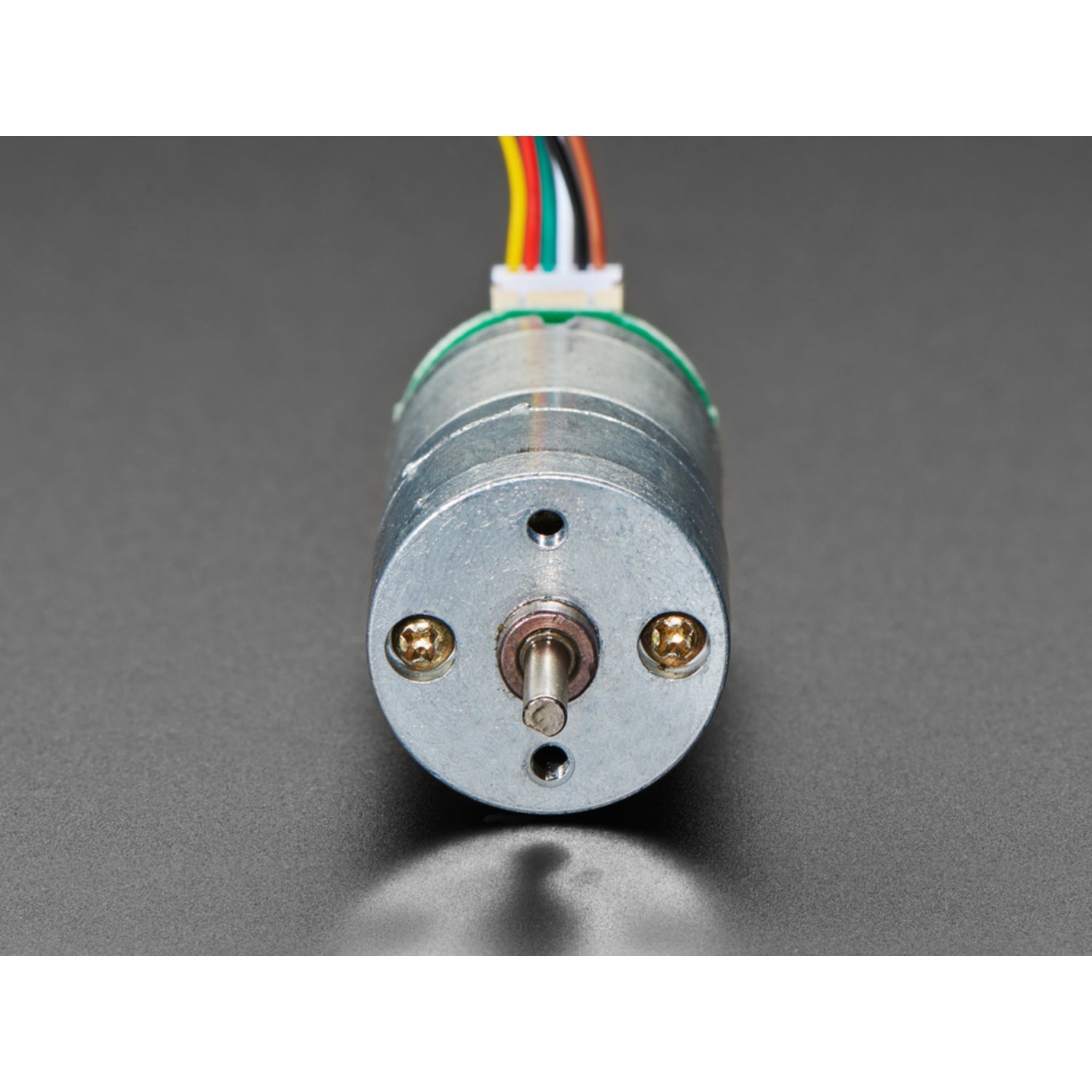 7 VDC 1:20 Ratio Geared DC Motor with Magnetic Encoder Outputs for Robotics