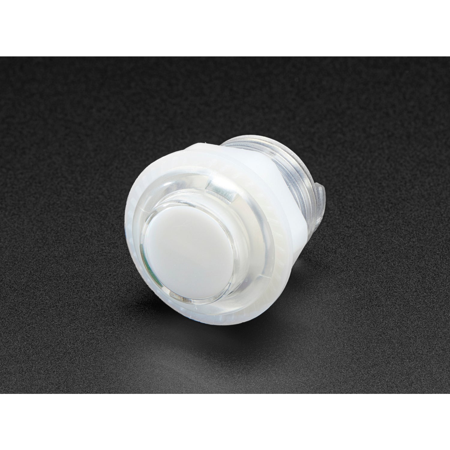 24mm Translucent Clear Mini LED Arcade Buttons with Built - in Lights