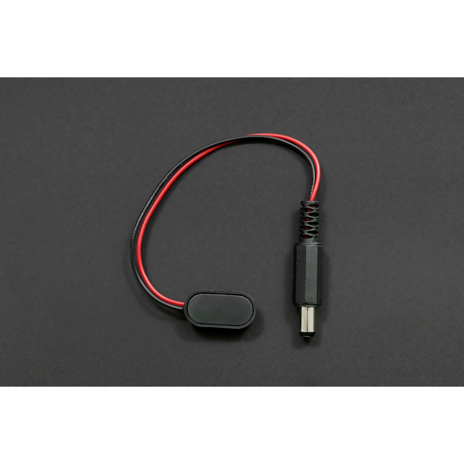 Second Version 9V Battery to 5.5x2.1mm Center - Positive Barrel Jack Power Adapter