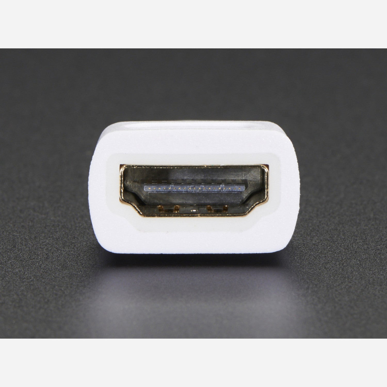 Compact Mini HDMI Plug to Standard HDMI Jack Conversion Adapter