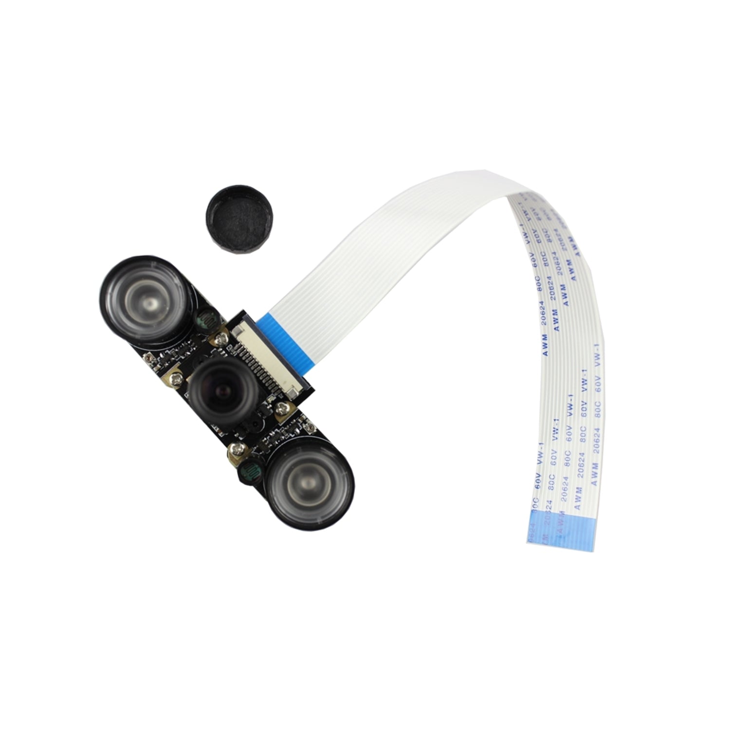 High - Resolution Micro Infrared Night Vision Camera Compatible with All Raspberry Pi Versions