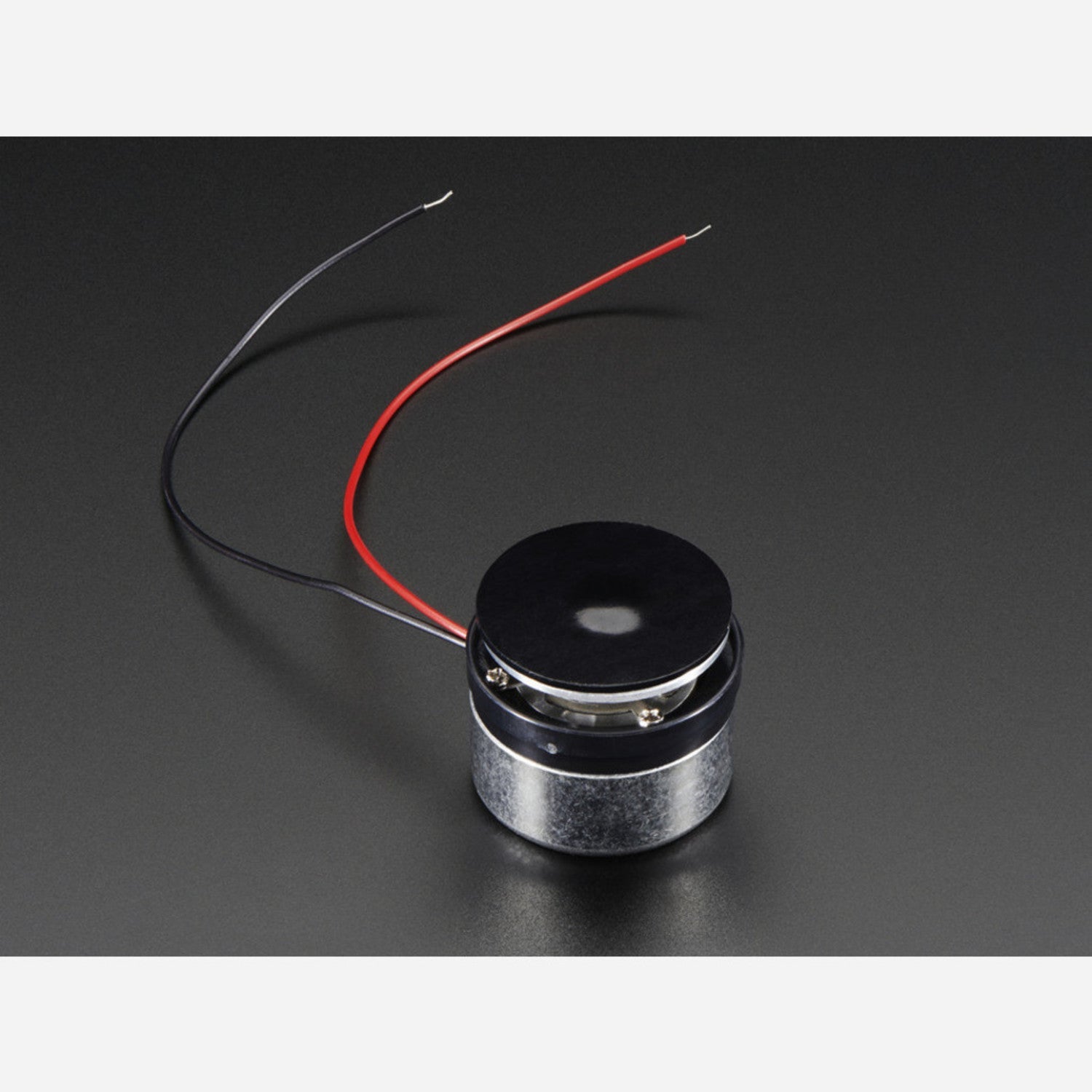 3-Watt 4-Ohm Medium-Sized Surface Transducer with Pre-Soldered Wires