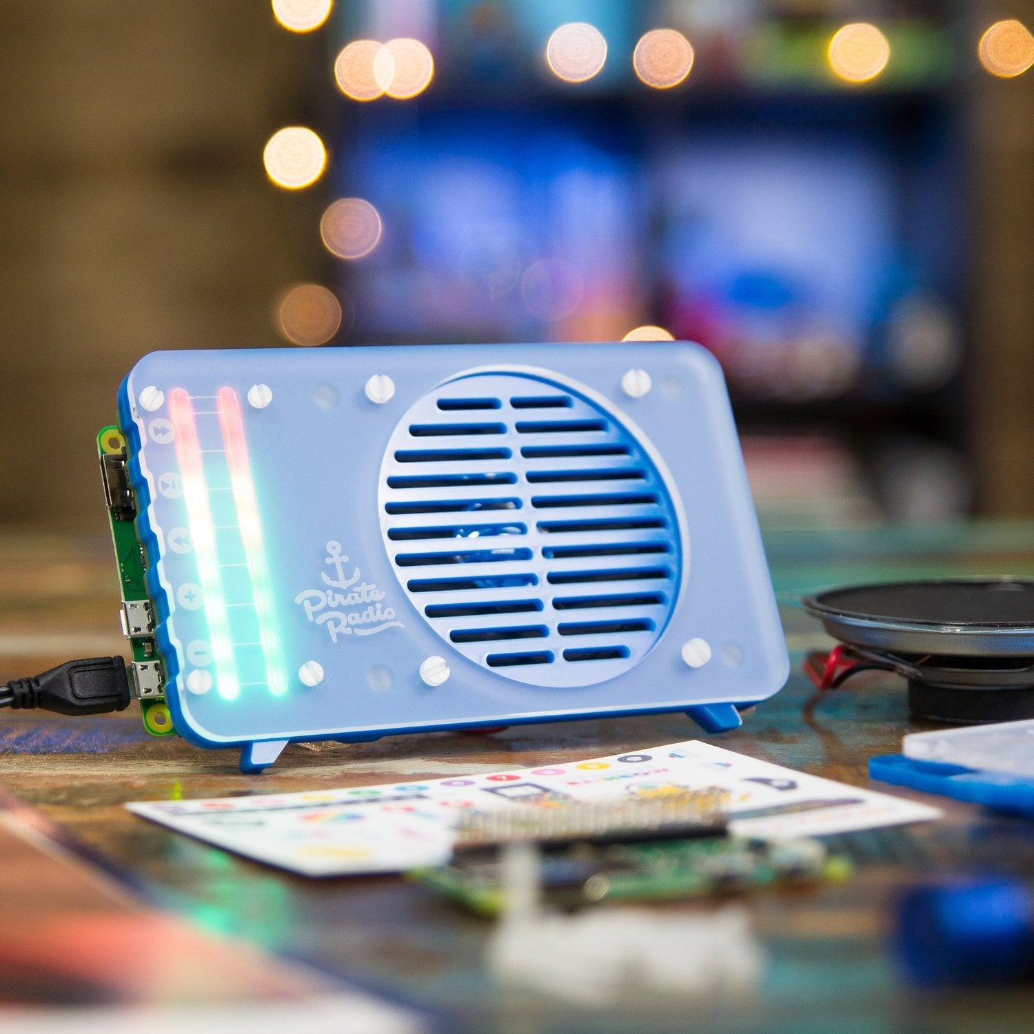 Pirate Radio - DIY Pi Zero W Internet Radio Project Kit