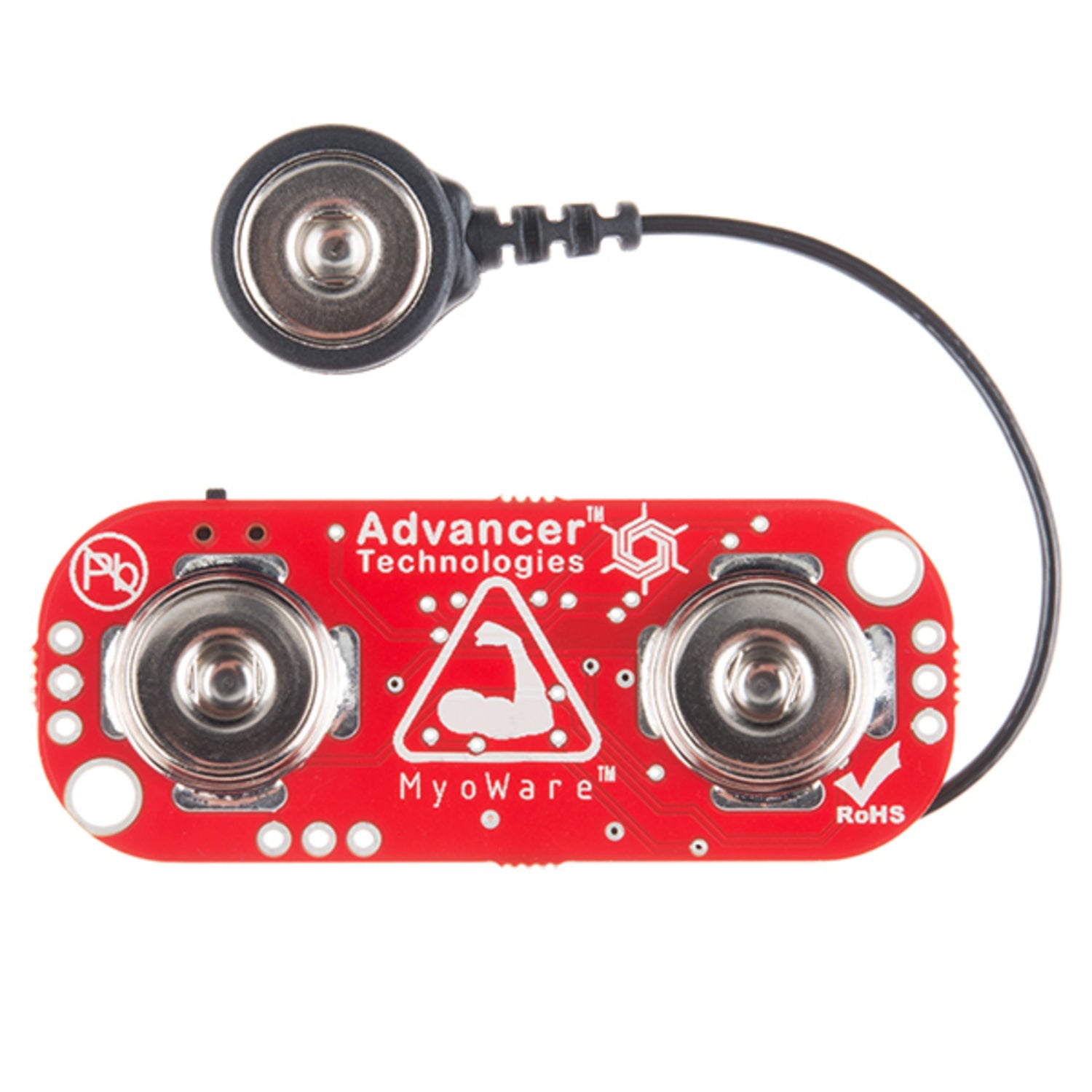 Advancer Technologies' Wearable MyoWare EMG Muscle Sensor