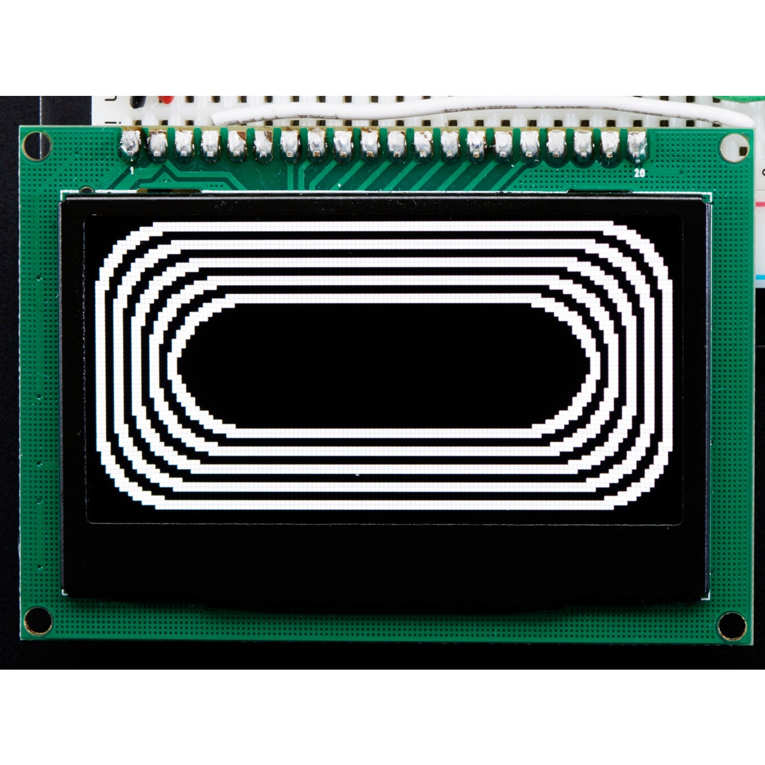 2.42-Inch 128x64 Monochrome OLED Graphic Display Module Kit with High Contrast