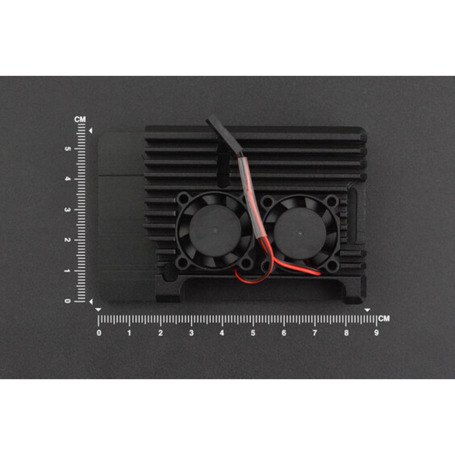 DFRobot Dual-Fan Aluminum Alloy Metal Case for Raspberry Pi 4B