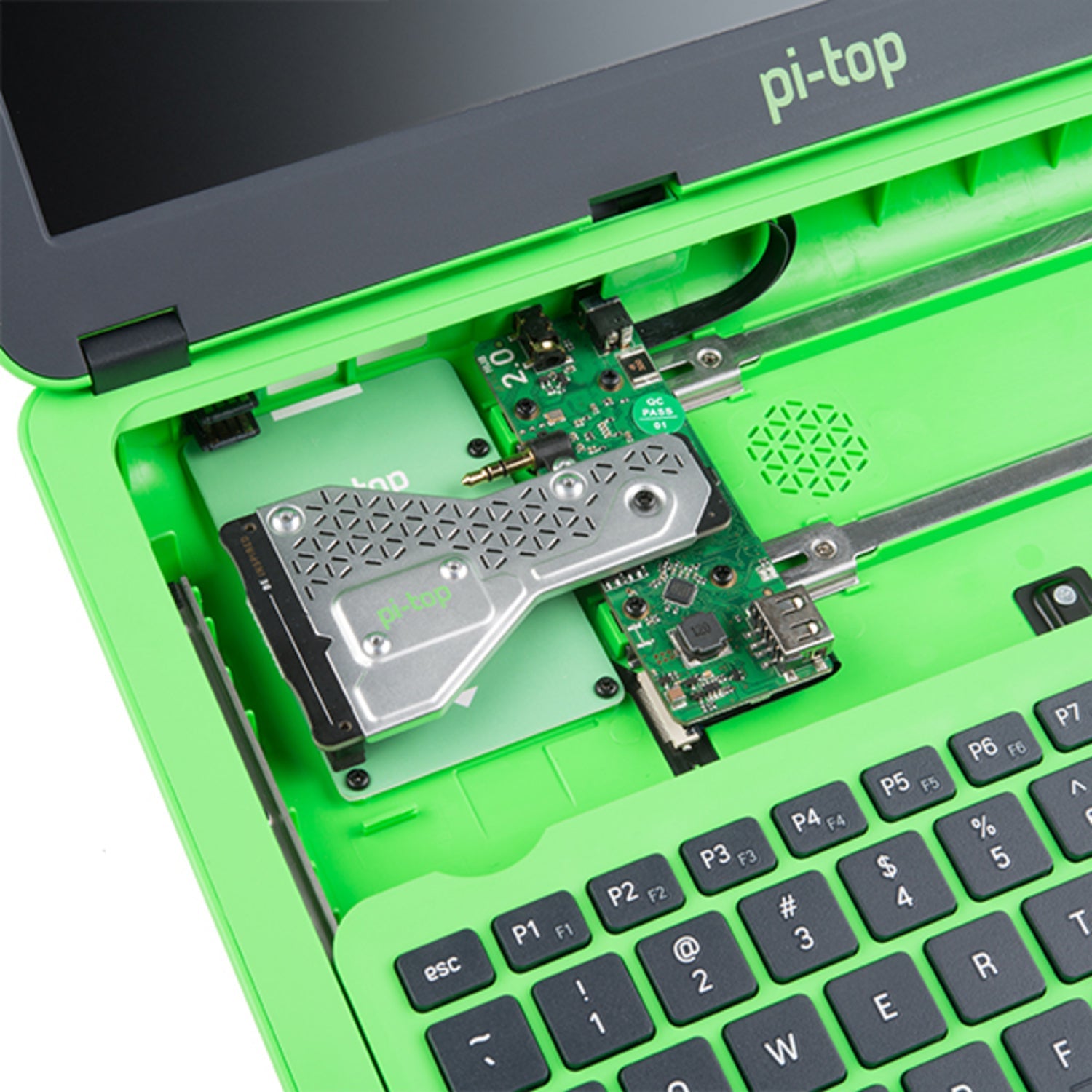pi-top with Inventor's Kit - A DIY Raspberry Pi Powered Laptop for Learning