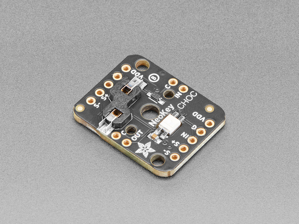 Adafruit NeoKey Socket Breakout for CHOC Key Switches with Glowing NeoPixel