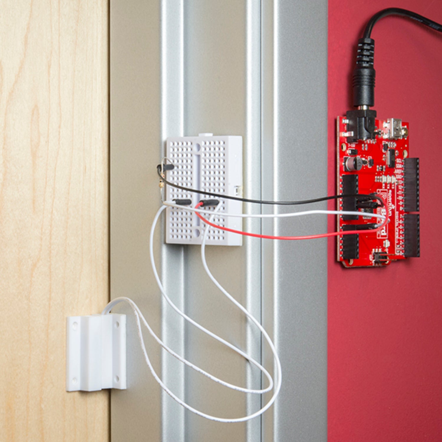 High - Quality Durable ABS Plastic Magnetic Door Switch Set for Home Security
