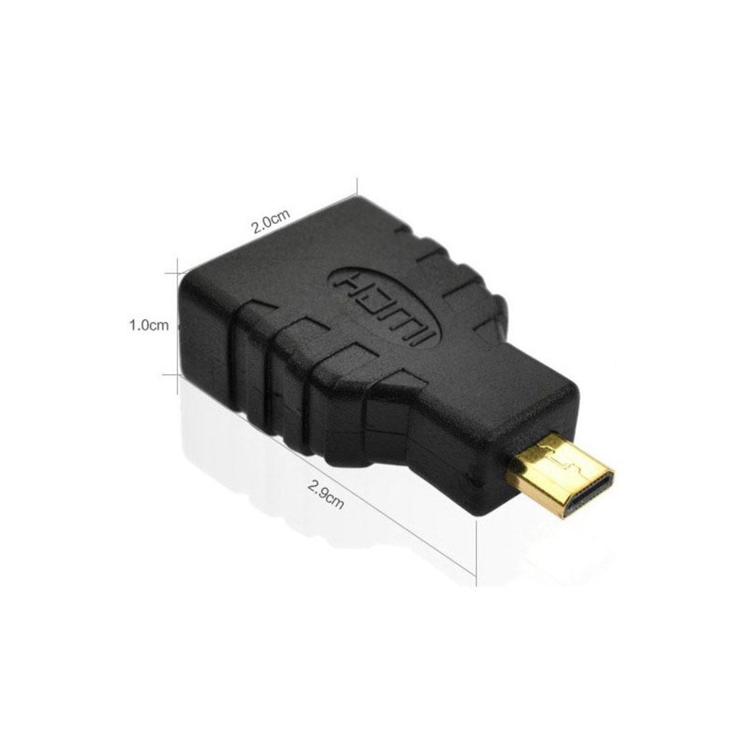 High - Quality Micro - HDMI to Standard HDMI Video Adapter Specially Designed for Raspberry Pi 4
