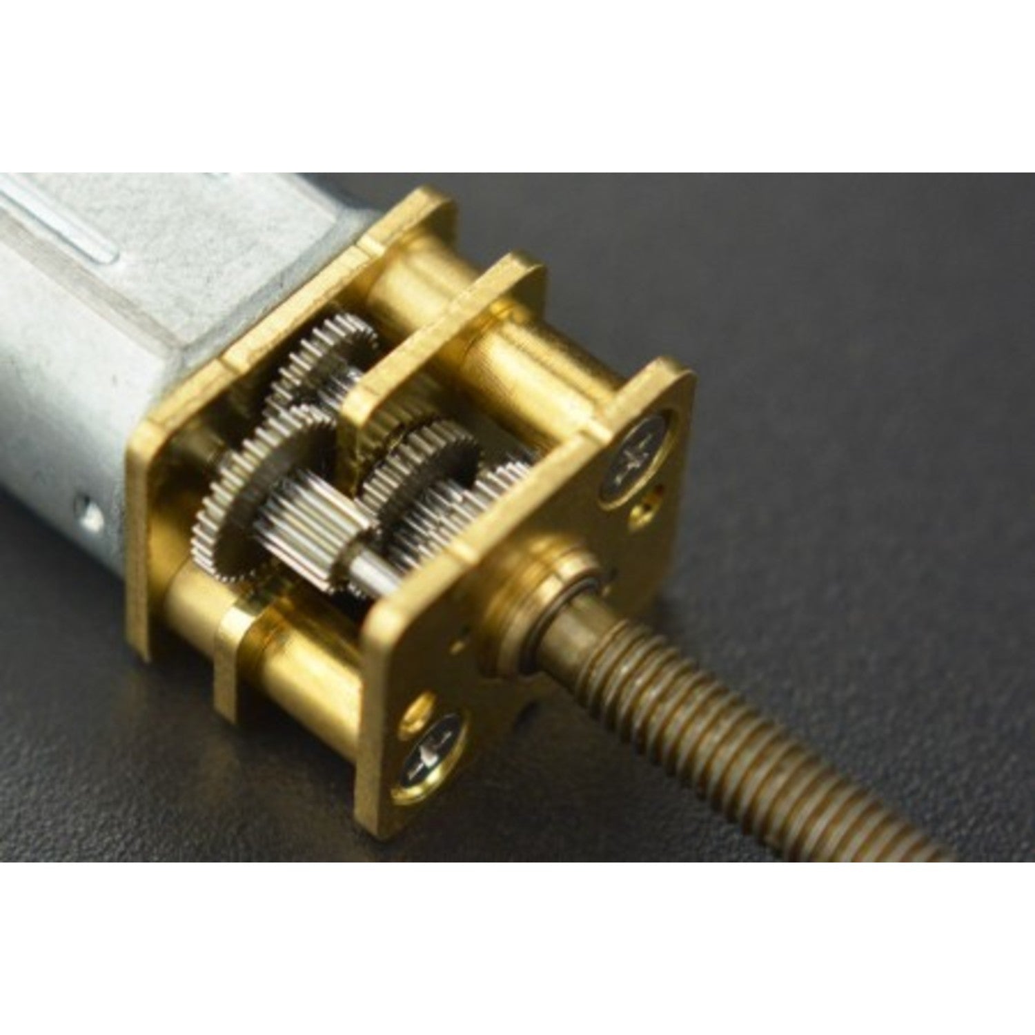 6V 98RPM M3*20 Micro Metal Direct Current Geared Motor with Lead Screw for Linear Actuator Applications