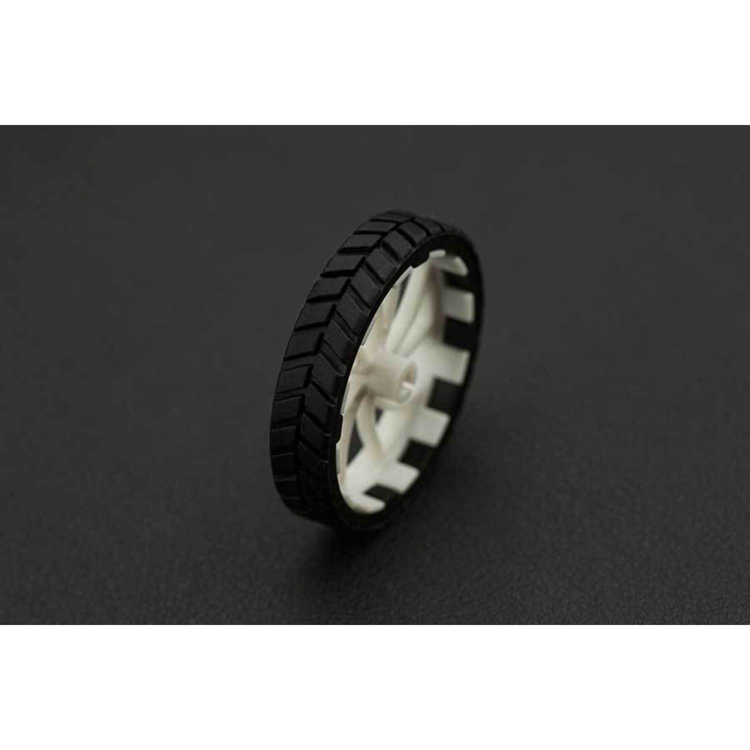 Pair of Custom N20 ABS Rubber Wheels with 43x9mm Dimensions