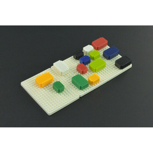 Mini Multi - colored Assemble Block Building Breadboard Kit for Arduino & Raspberry Pi