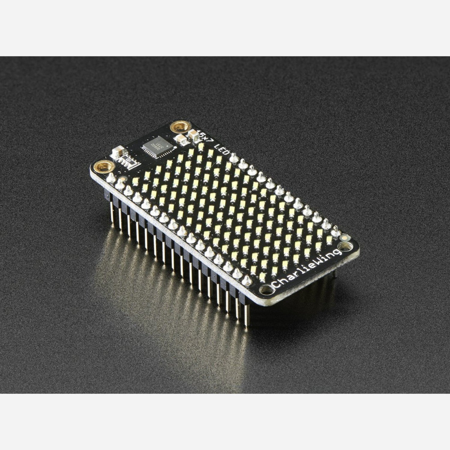 Adafruit Cool White 15x7 CharliePlex LED Matrix Display FeatherWing