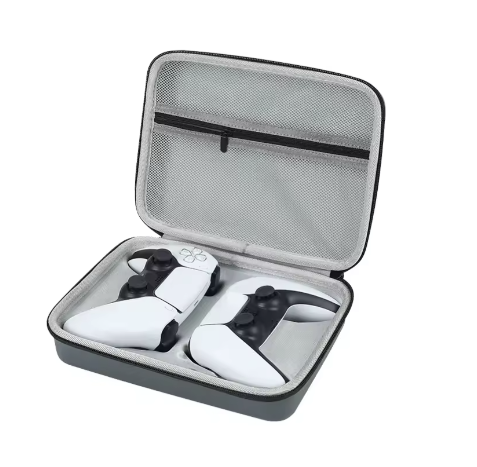 Portable PU EVA Polyester Carrying Case for PS5/PS4 Controllers