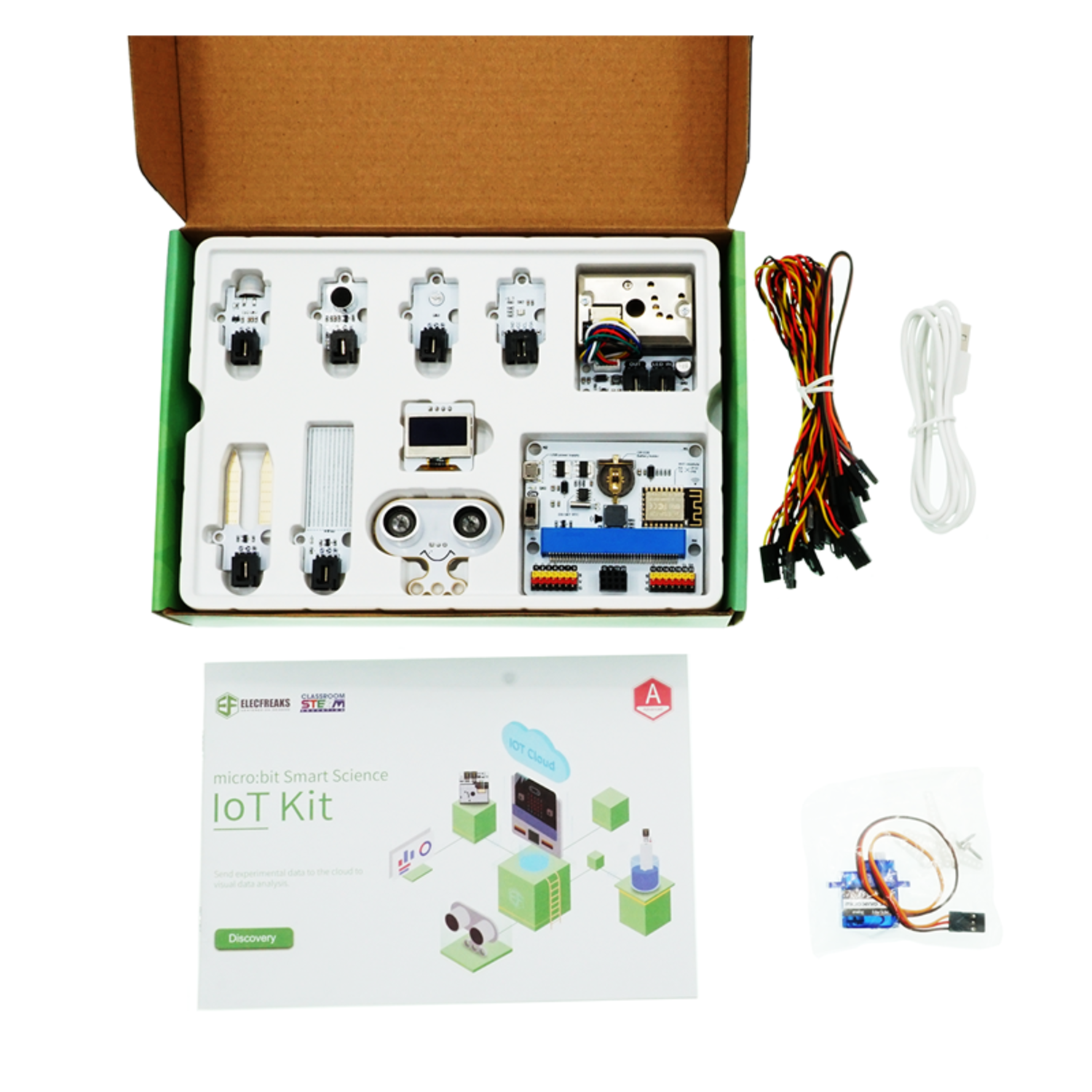 Micro:Bit Compatible Smart IoT Science Kit (Micro:Bit Not Included)