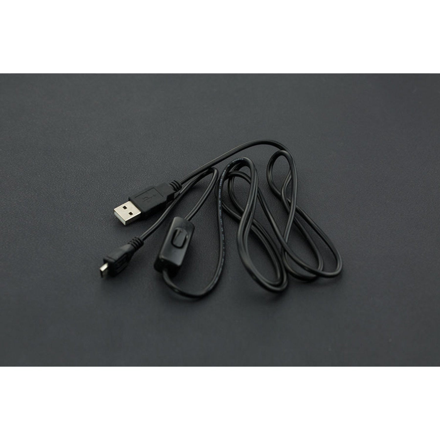 Micro USB Power Supply Cable with a Convenient On/Off Switch