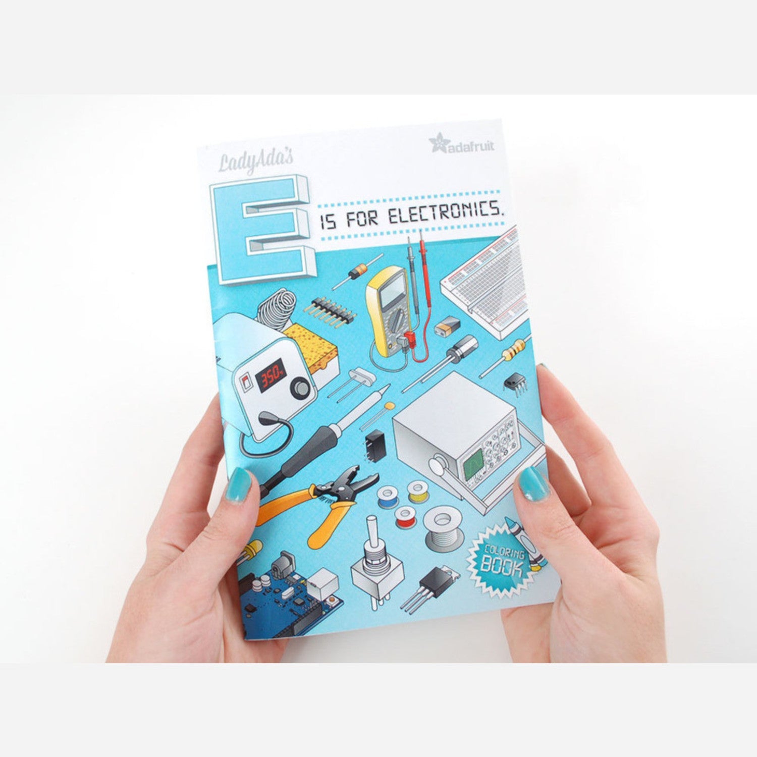 Ladyada's Electronics Coloring Book - A Fun Learning Adventure