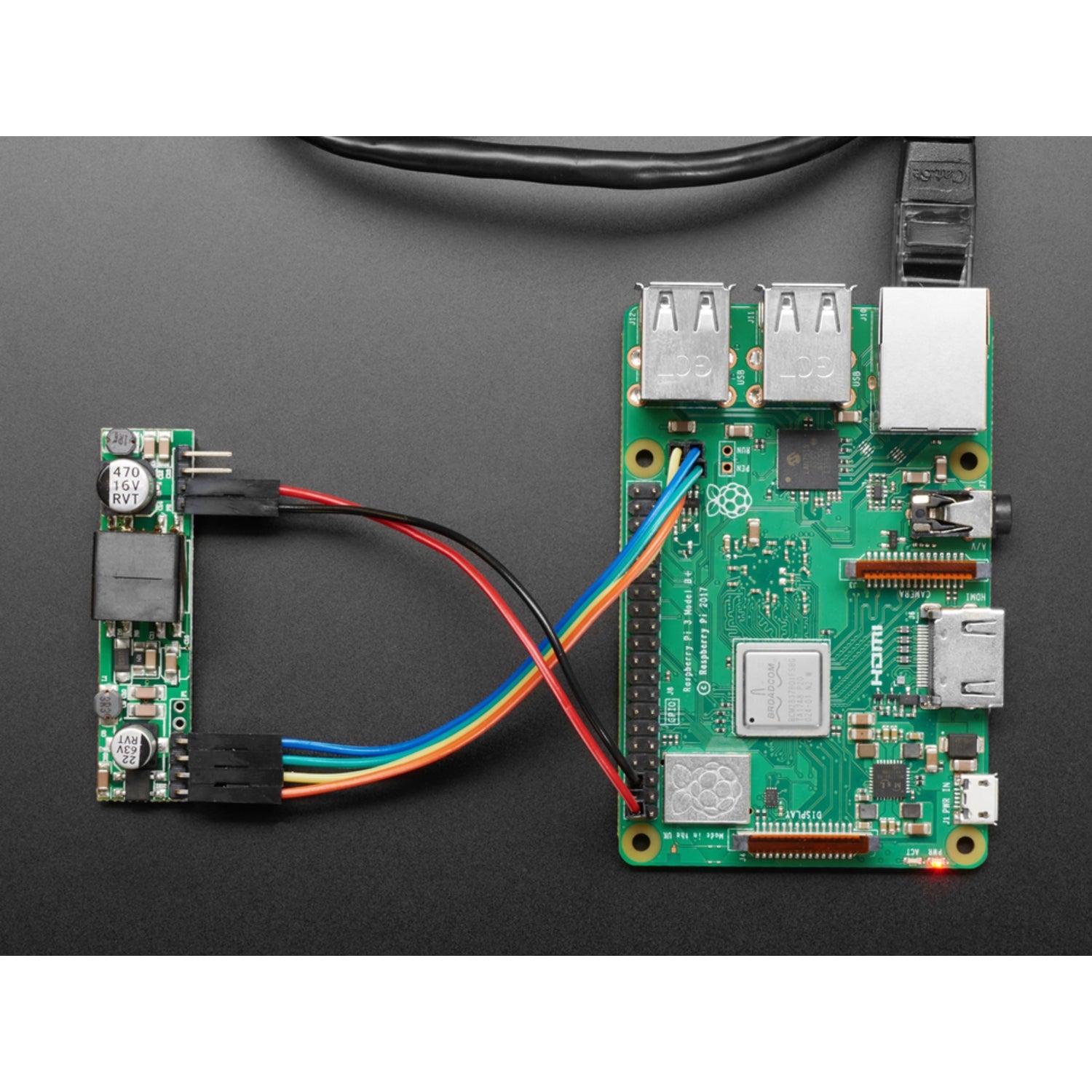 5V 1.8A Isolated Output Power over Ethernet (PoE) Module Compatible with Raspberry Pi 3 Model B+