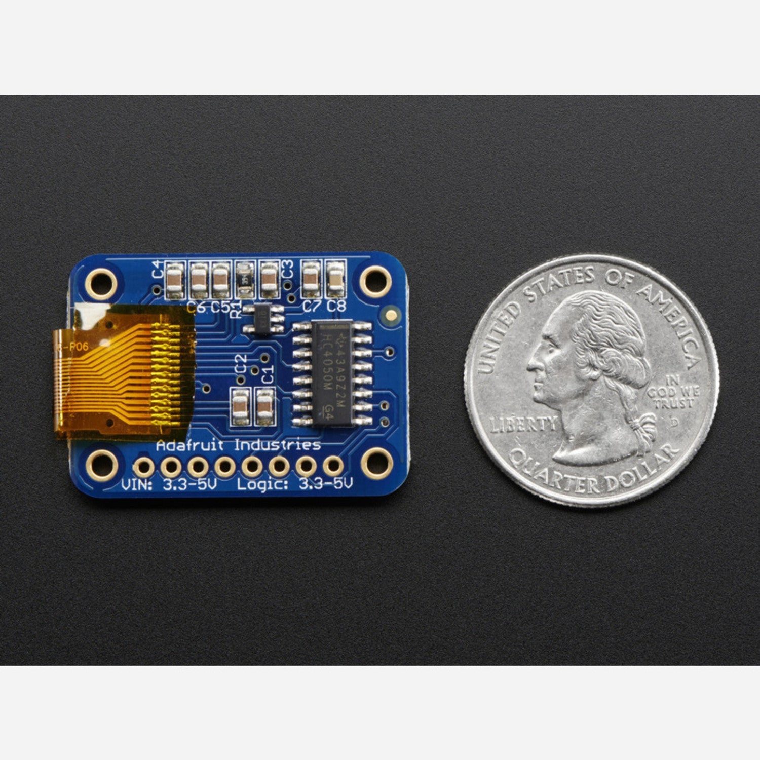 SPI-Enabled Monochrome 128x32 OLED Graphic Display Module for Electronic Projects